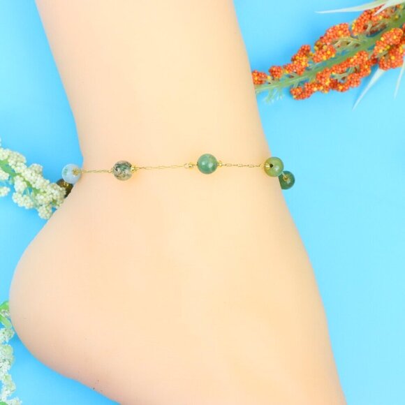 Elegant Handmade Anklet – Perfect for Women & Girls | Ideal Gift Option, DYC1637 - Picture 3 of 9